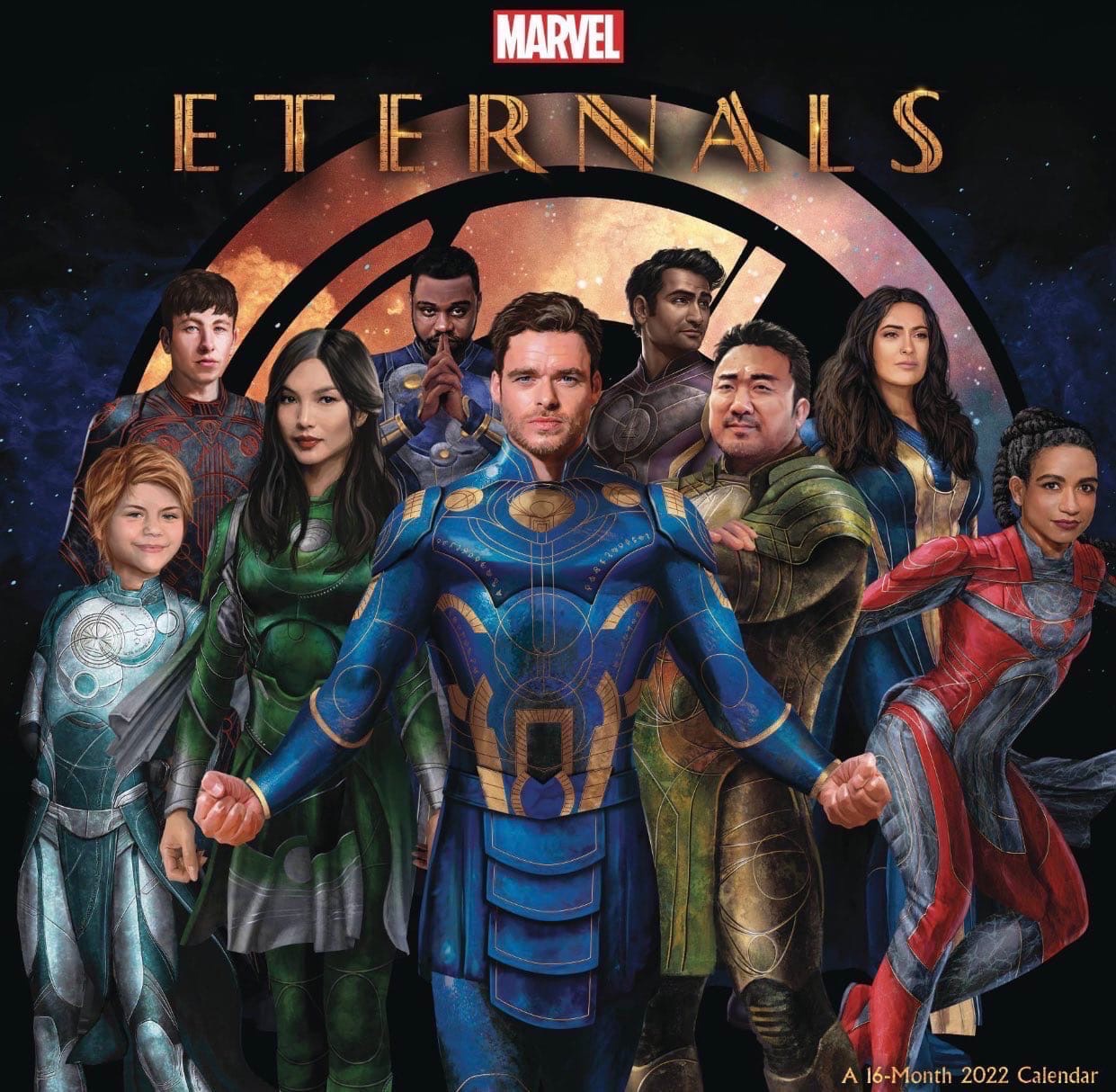 Промо-арт фильма «Вечные» от Marvel | GeekCity