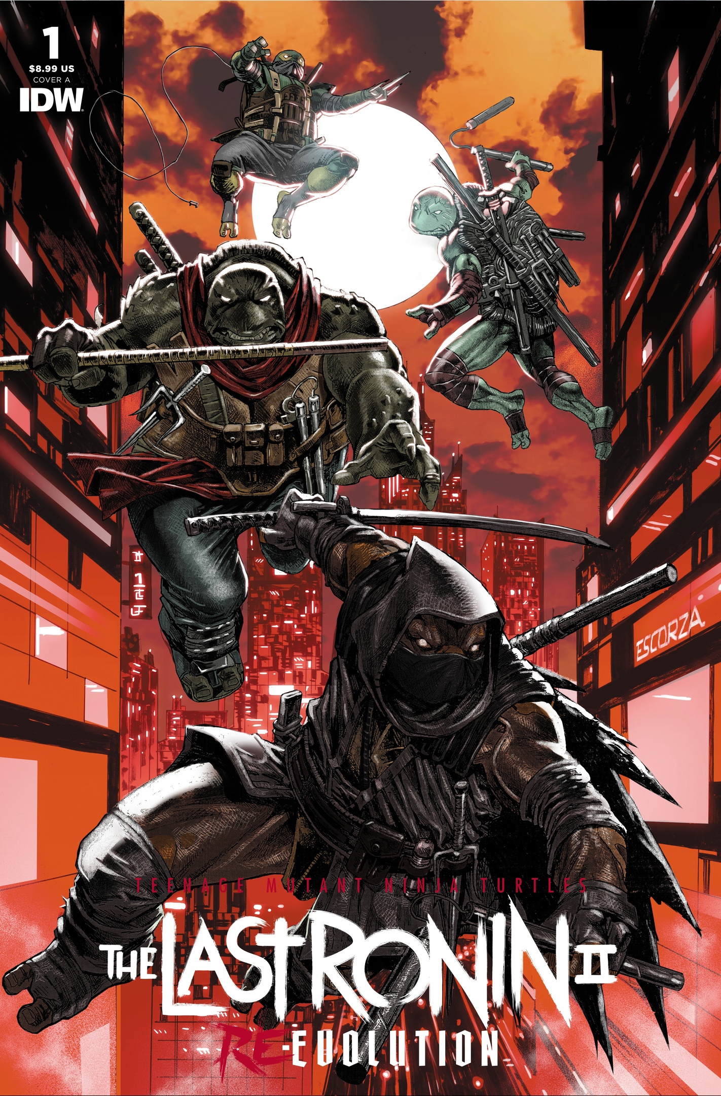 Новые Черепашки-Ниндзя: анонс комикса Teenage Mutant Ninja Turtles: The Last  Ronin II — Re-Evolution |