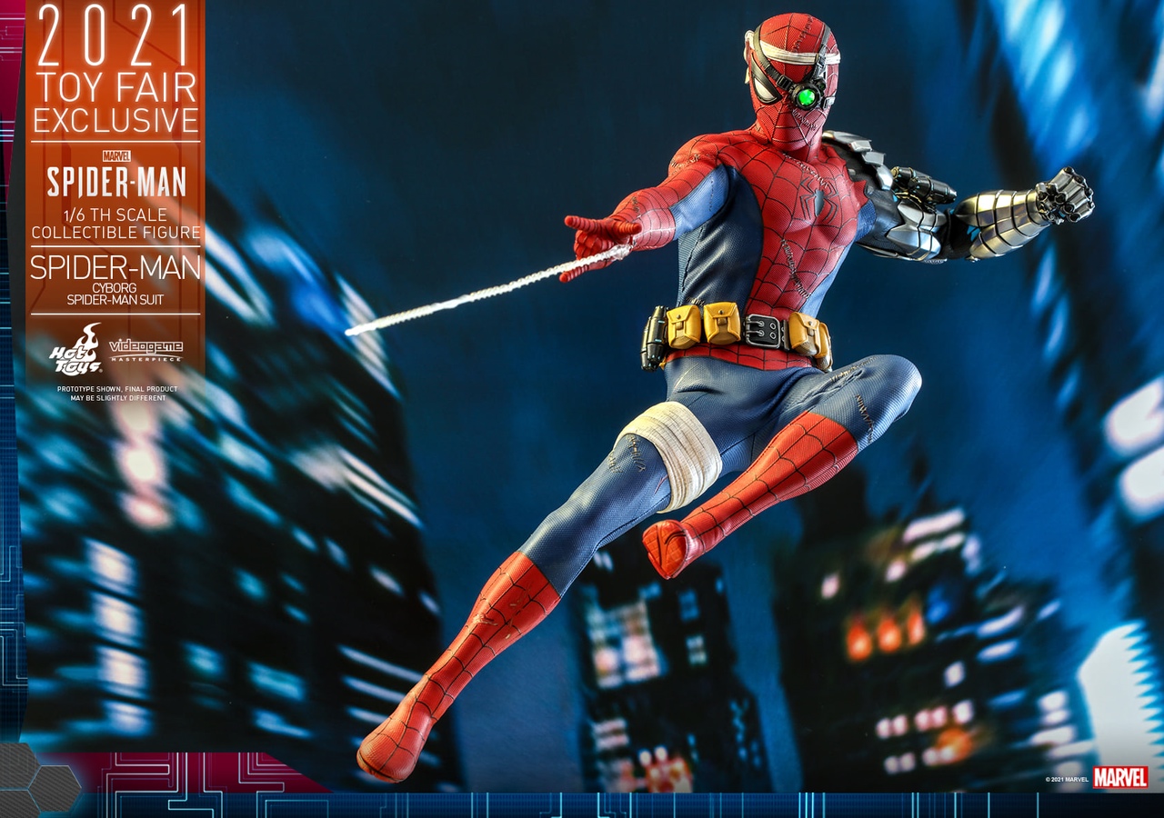 Hot Toys выпустят фигурку Киборга Человека-Паука по игре «Spider-Man» |  GeekCity Киборг Человек-Паук